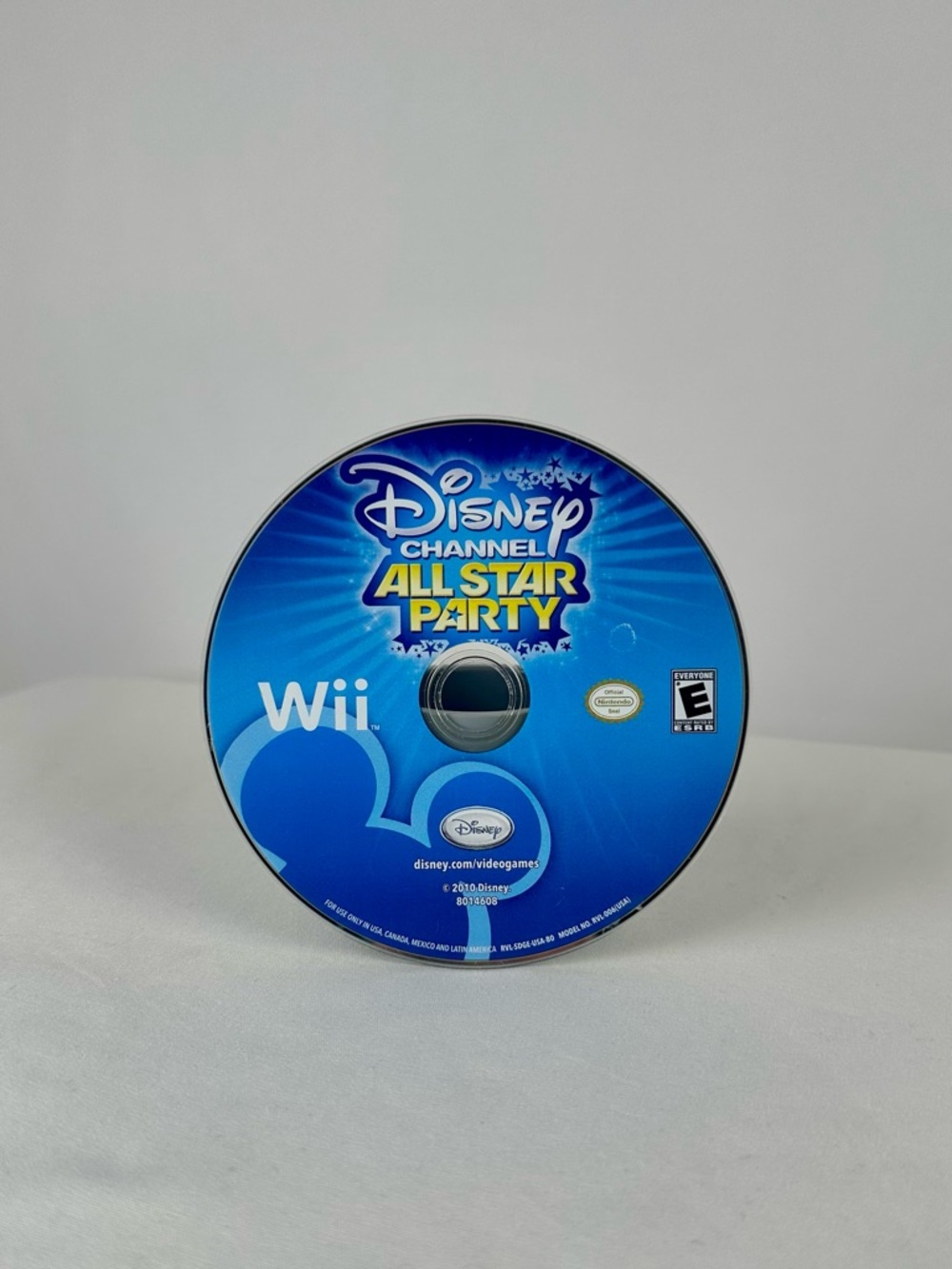Nintendo Wii Game, Disney Channel All Star Party, Disk Only